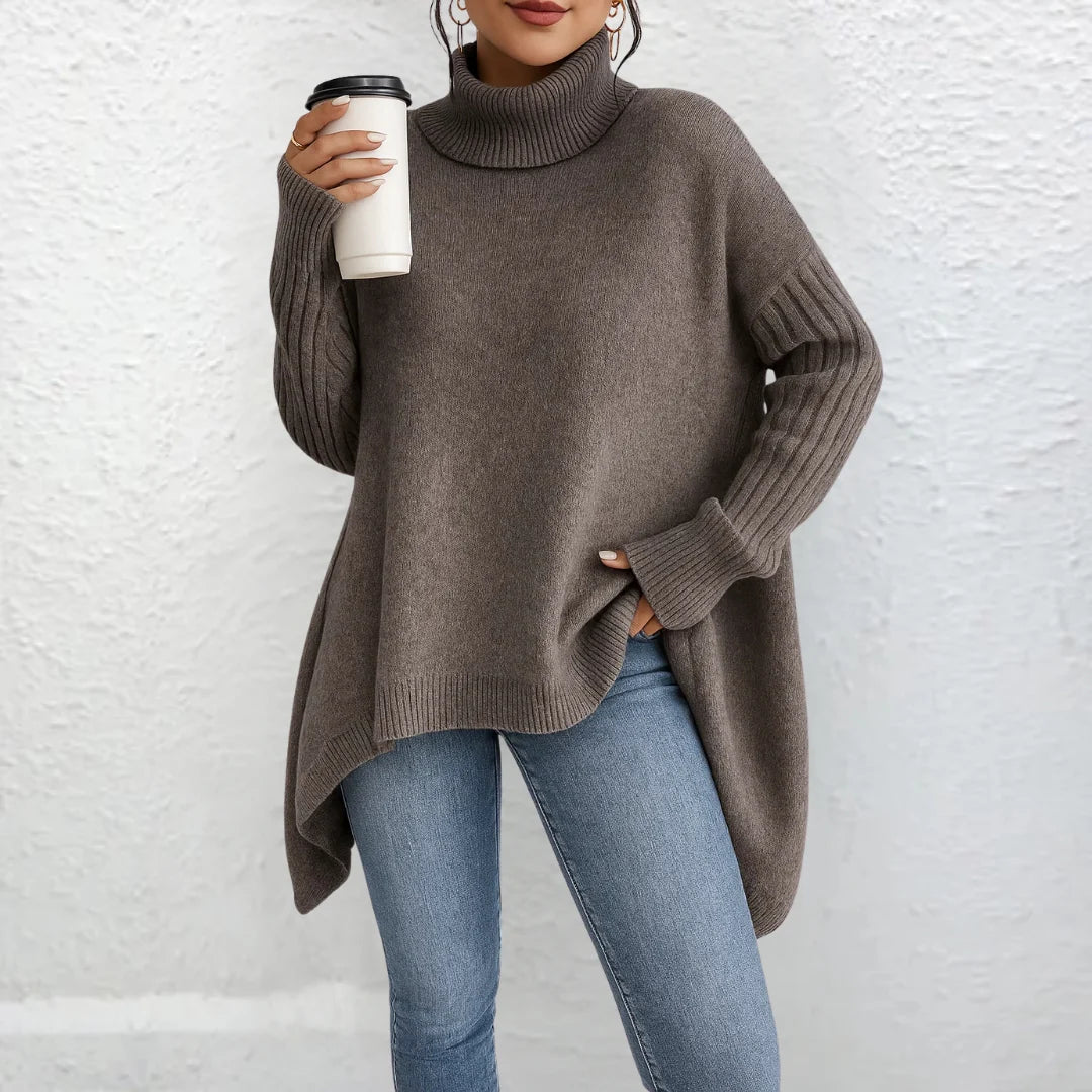 Casual roll-neck Sweater