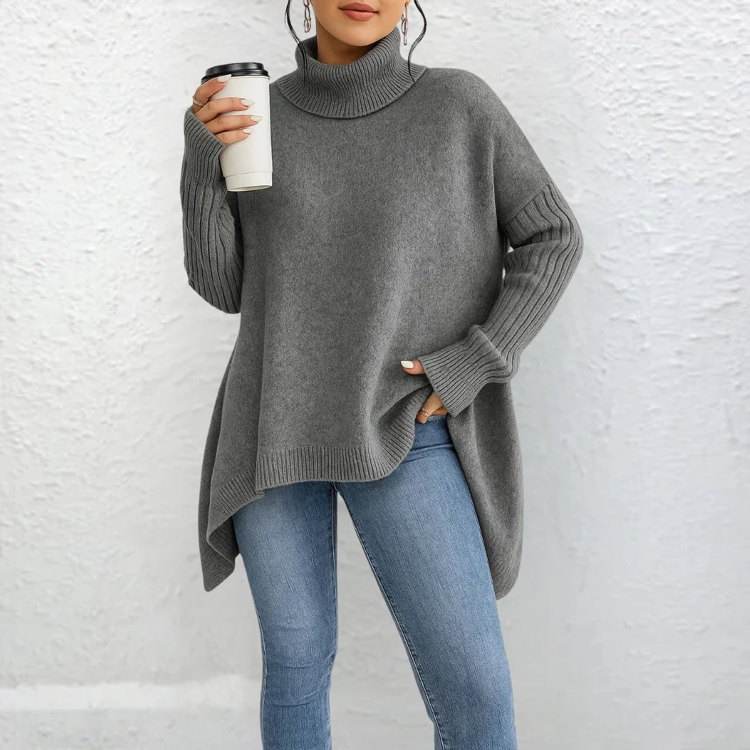 Casual roll-neck Sweater