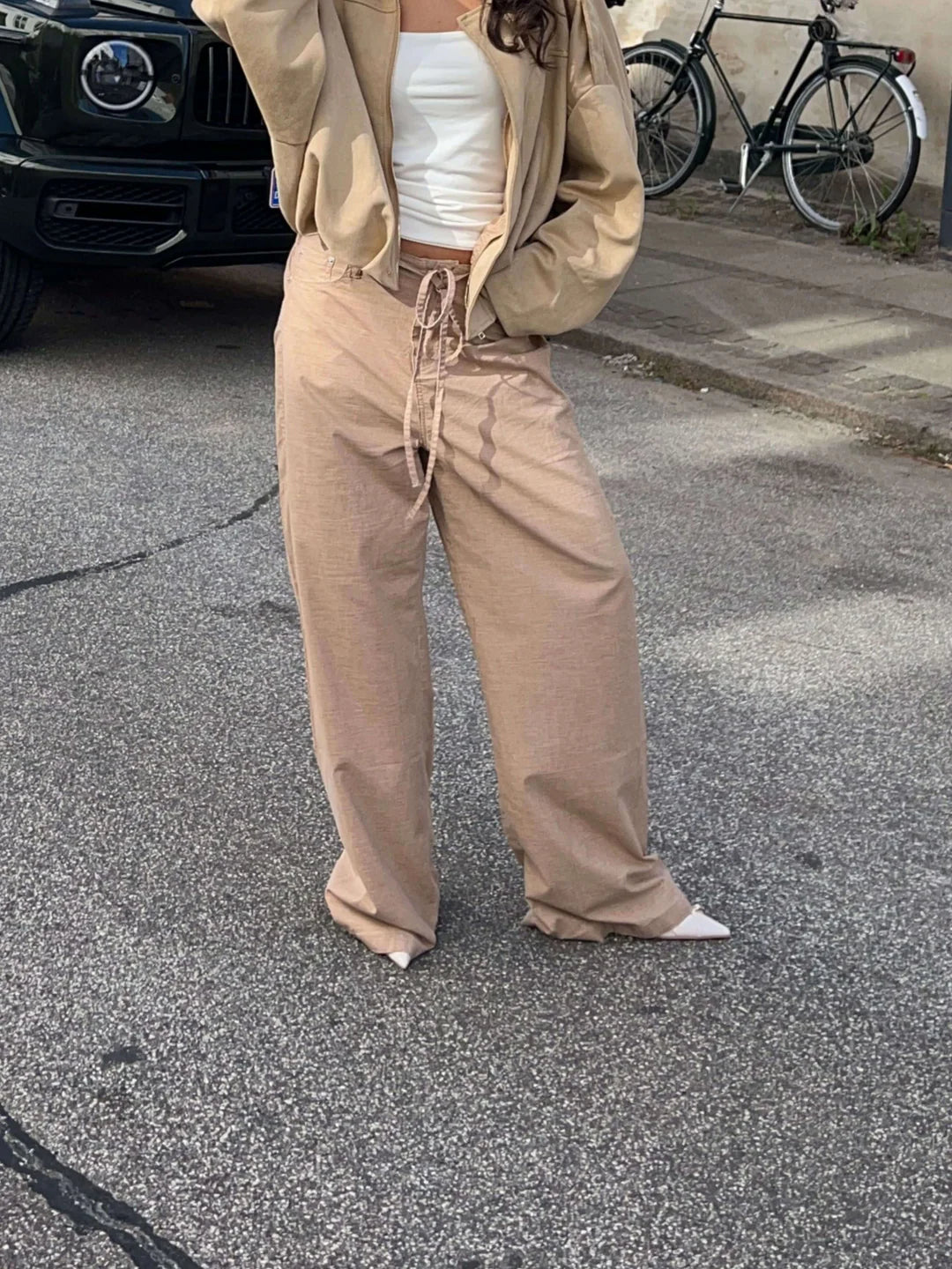 Stylish String Baggy Pants